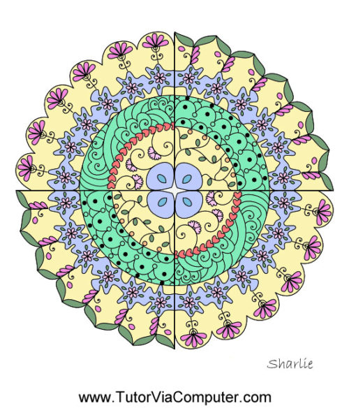 how to do mandalas in inkscape tutorials
