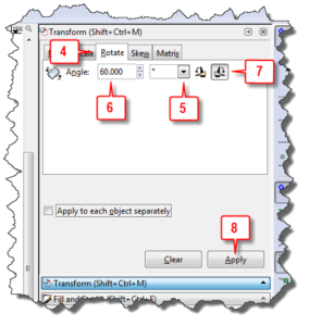 inkscape select multiple objects selection box